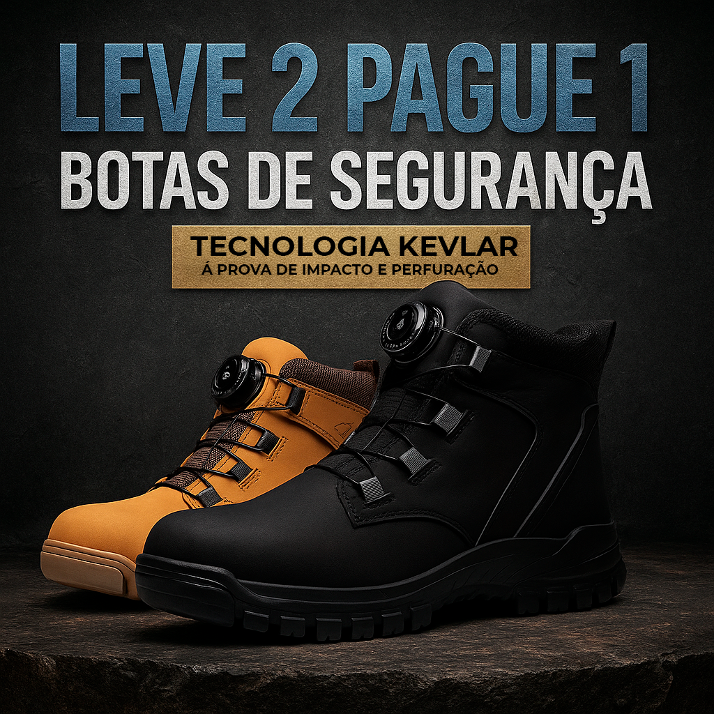 LEVE 2 PAGUE 1 - Bota de Segurança Grifiee Titan