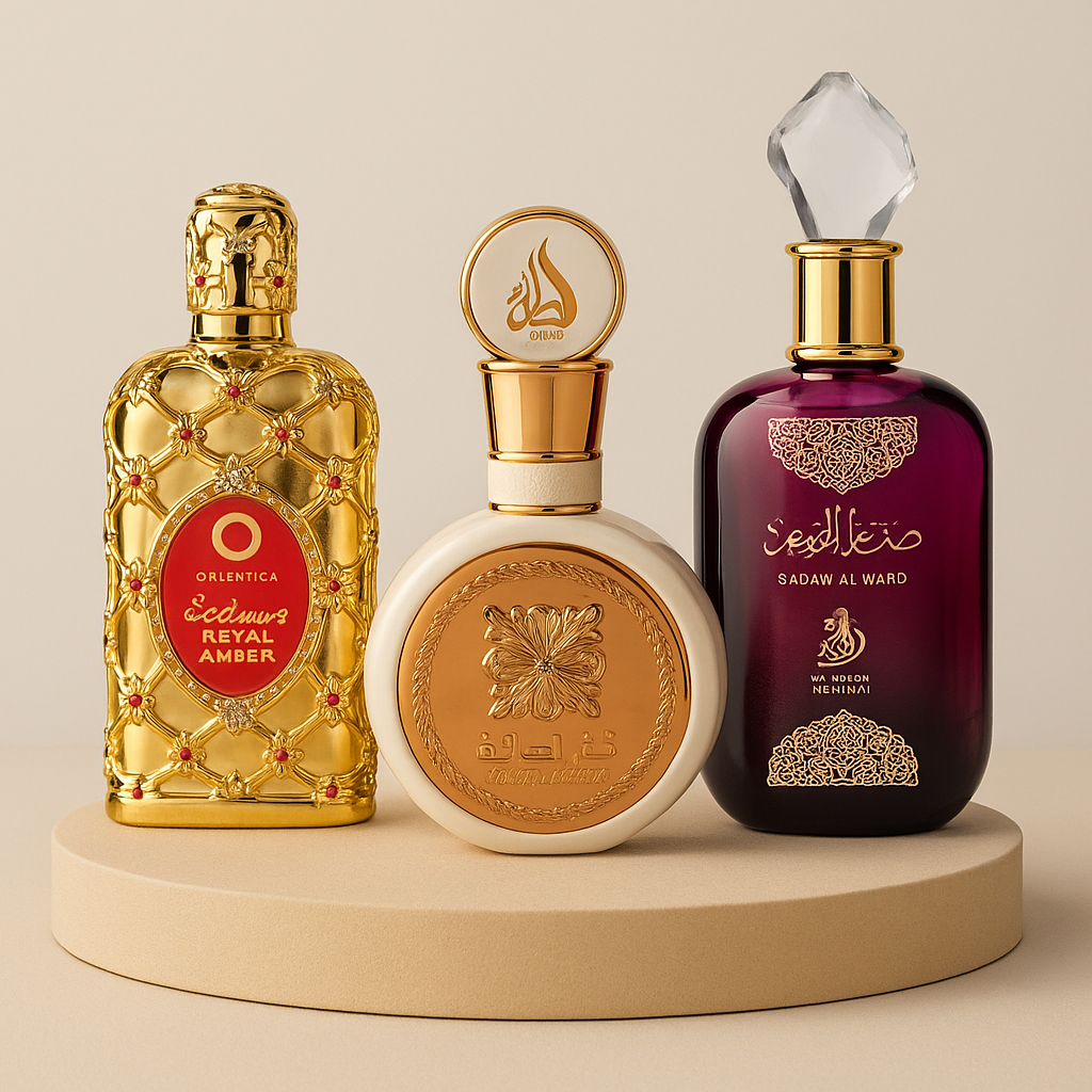 COMPRE 1 LEVE 3 - Sabah Al Ward, Fakhar e Royal Amber - 100ml Cada