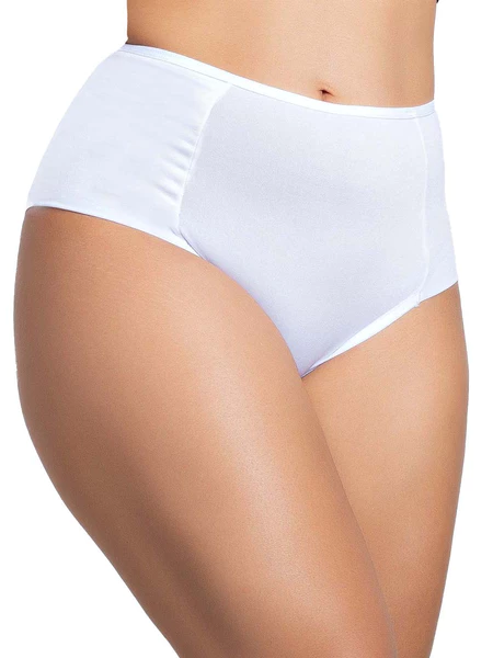 Kit com 10 Calcinhas Basicas Cintura Alta Pala Dupla Forro 100% Algodão Nâo Marca Cós Alto Conforto