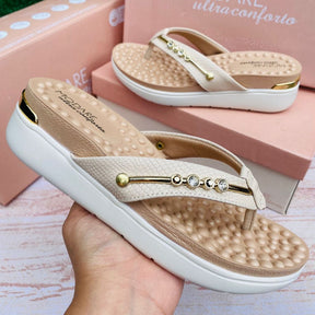 Chinelo Casual Tamanco Feminino Conforto Modare Esporão Joanete Confortável